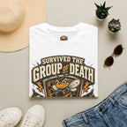 Group of Death Survivor T-Shirt — 'Survived the Group of Death' Soccer Tournament Shirt