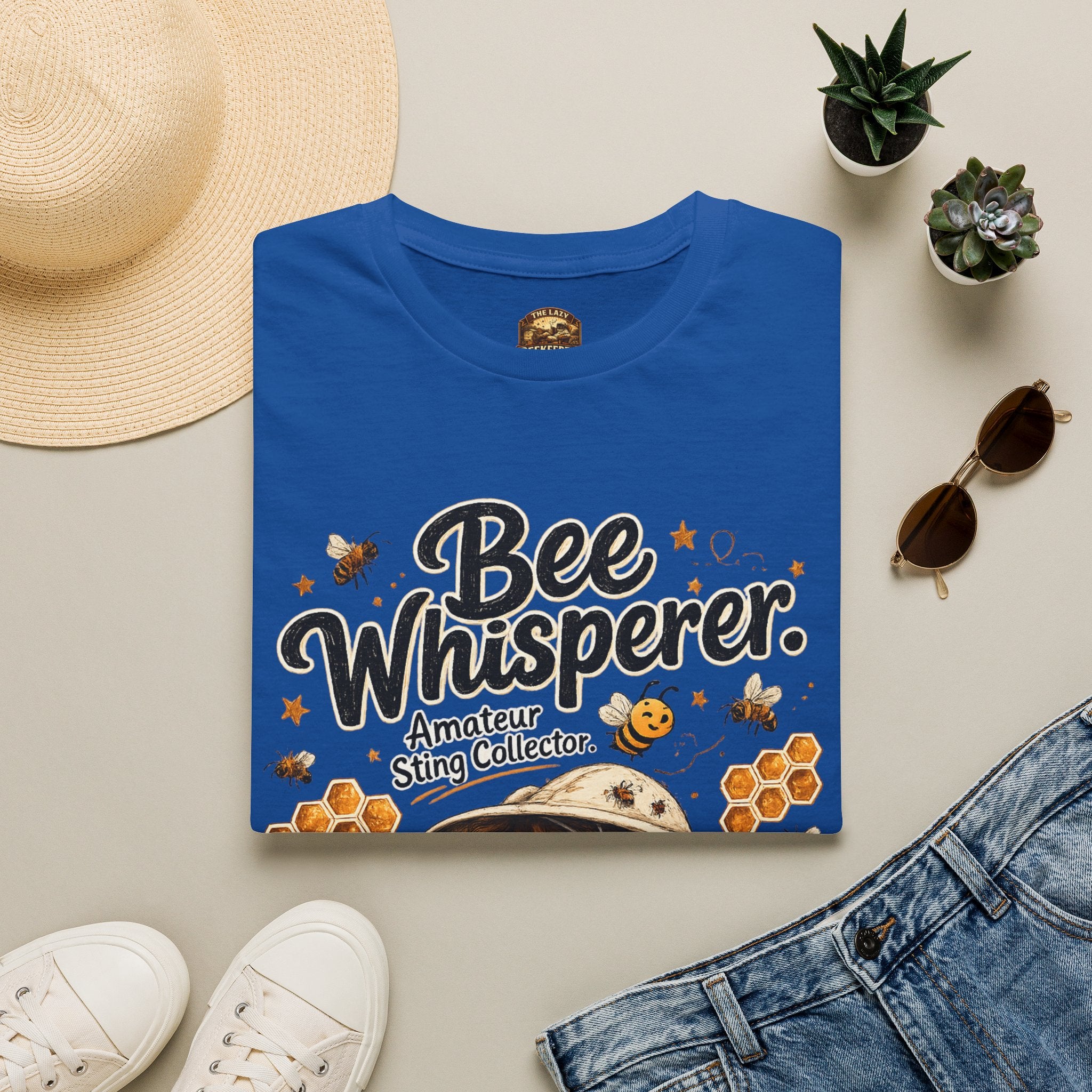 Bee Whisperer T‑Shirt — Amateur Sting Collector Beekeeper Shirt