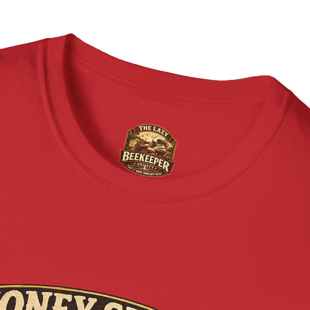 Honey Season Never Sleeps T-Shirt — Beekeeper Vintage Graphic Tee
