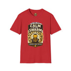 Calm in the Swarm T-Shirt — Bee Hive Calmness Graphic Tee