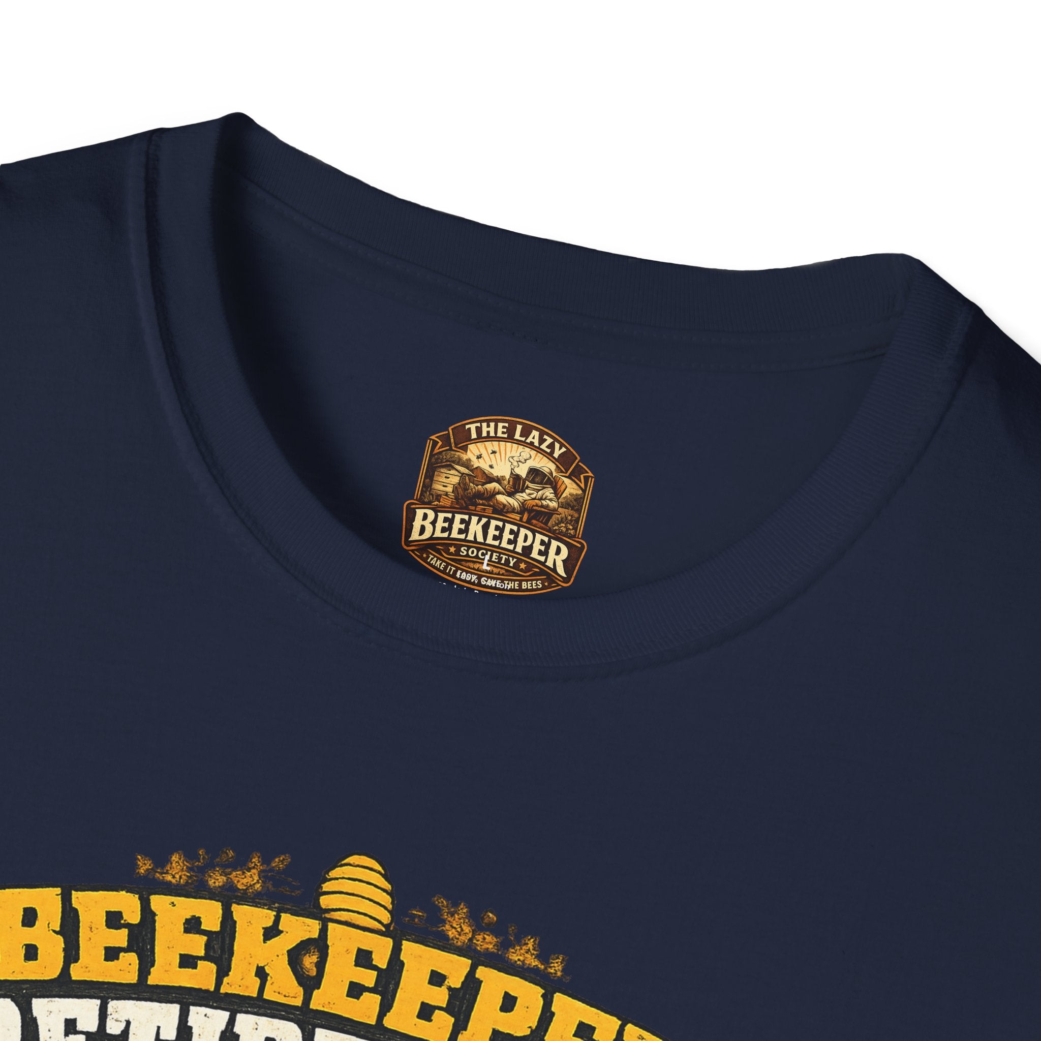 Beekeeper T-Shirt — "Retirement Plan Has Wings" Vintage Honey Farming Tee