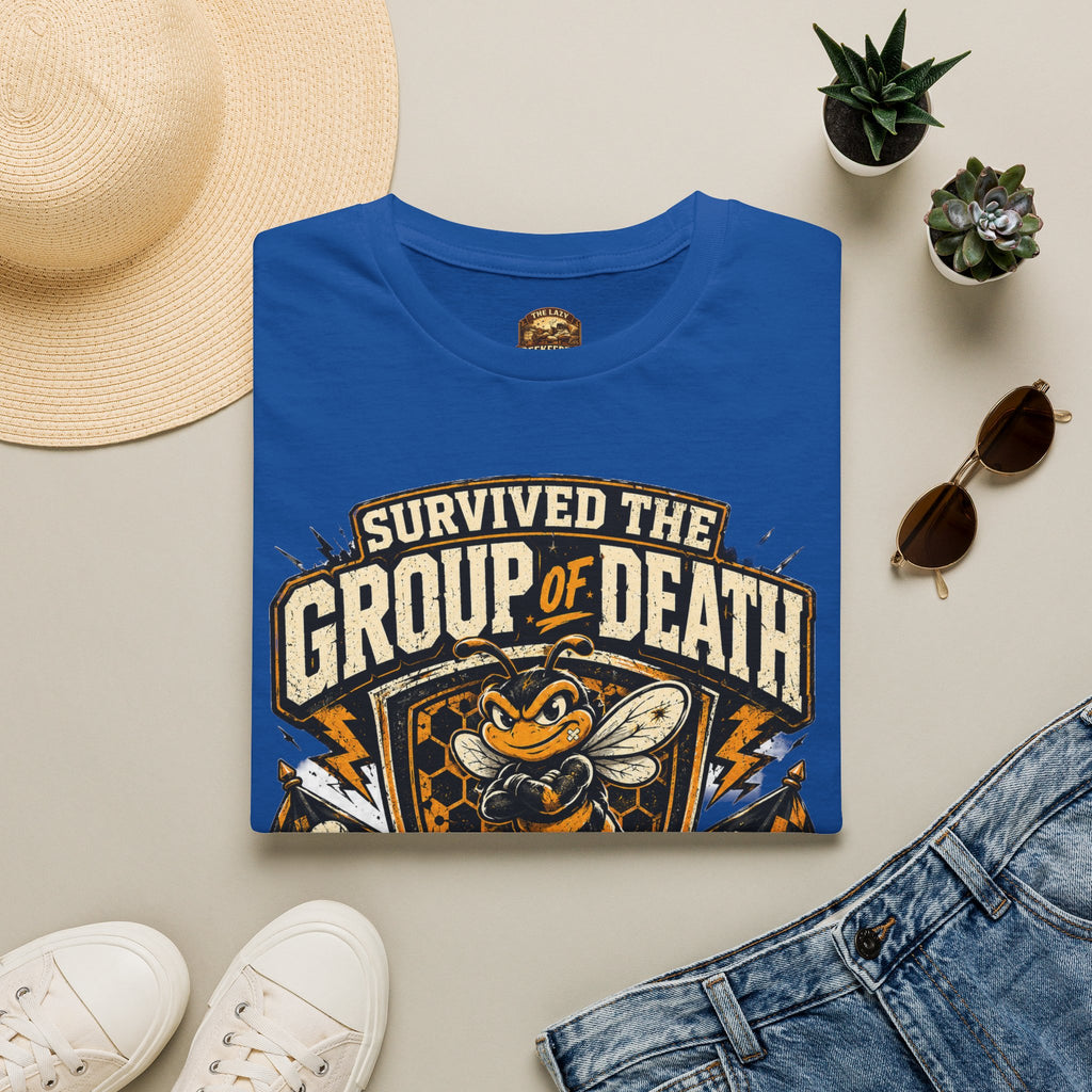 Group of Death Survivor T-Shirt — 'Survived the Group of Death' Soccer Tournament Shirt