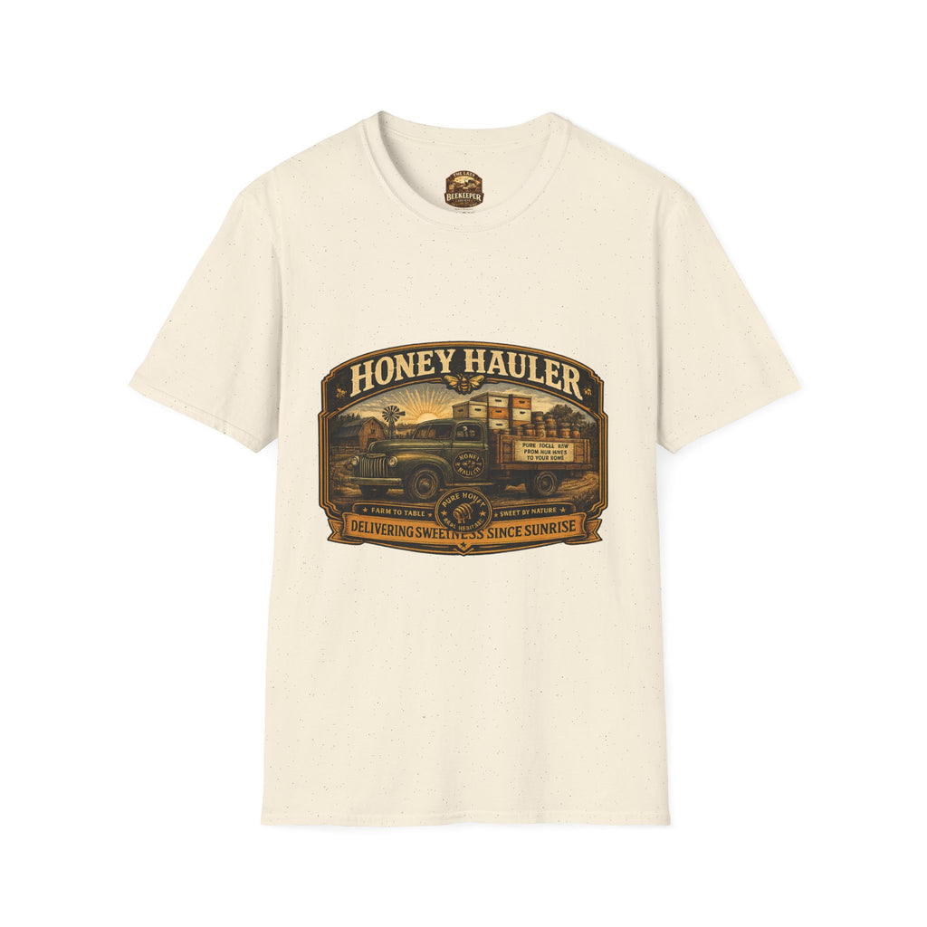 Honey Hauler Vintage Truck T-Shirt — Beekeeper Honey Harvest Tee