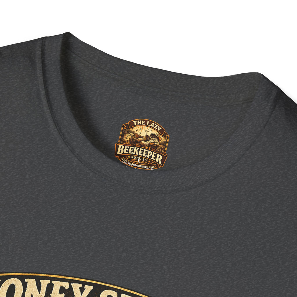 Honey Season Never Sleeps T-Shirt — Beekeeper Vintage Graphic Tee