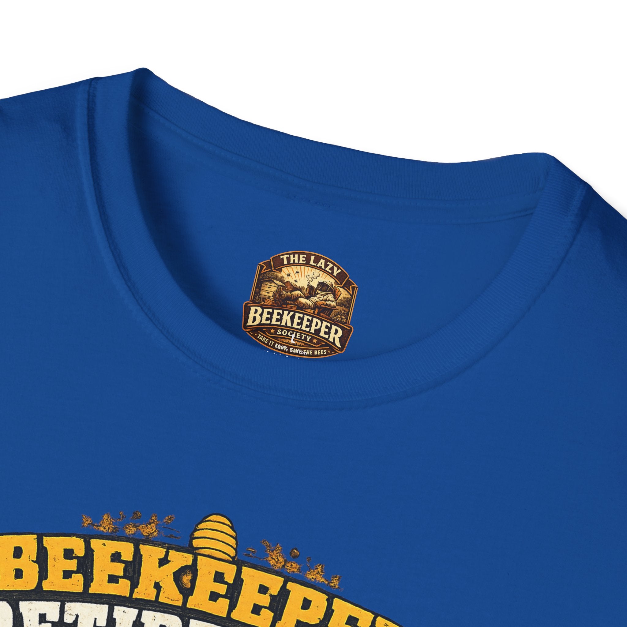 Beekeeper T-Shirt — "Retirement Plan Has Wings" Vintage Honey Farming Tee