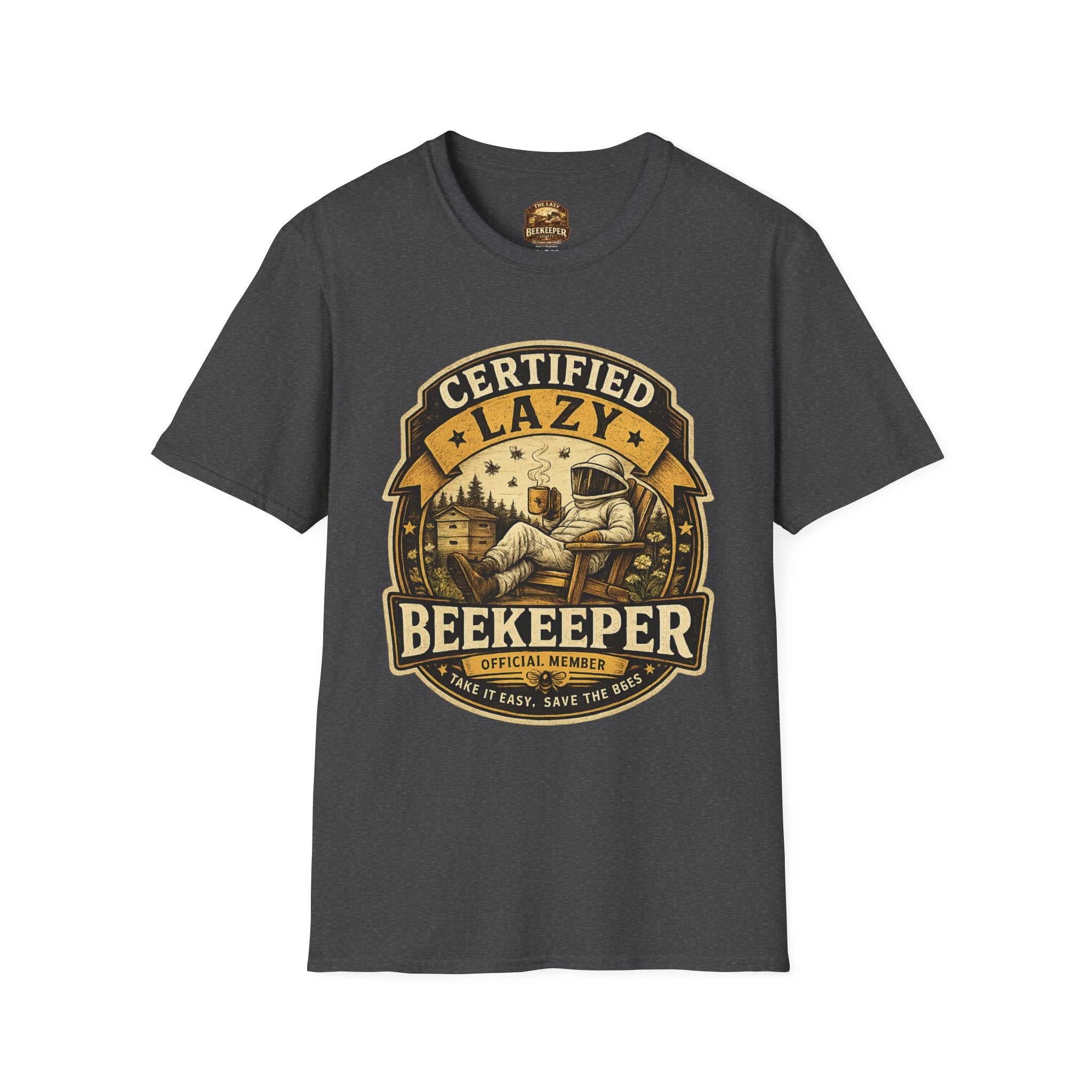 Certified Lazy Beekeeper T-Shirt