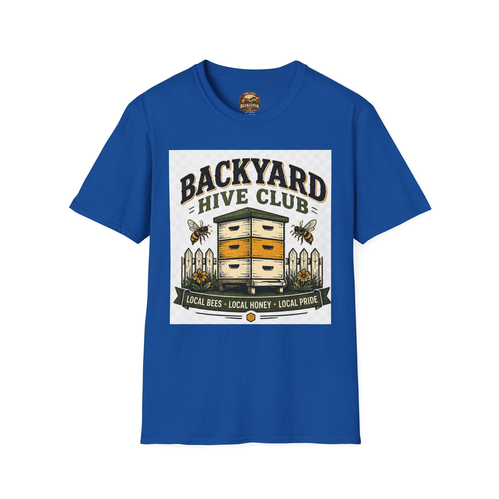 Backyard Hive Club T-Shirt — Beekeeper Honey Apiary Tee