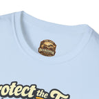 Protect the Tiny Bee T-Shirt — Ernte Retten Blumen-Grafik-T-Shirt