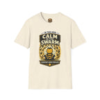 Calm in the Swarm T-Shirt — Bee Hive Calmness Graphic Tee