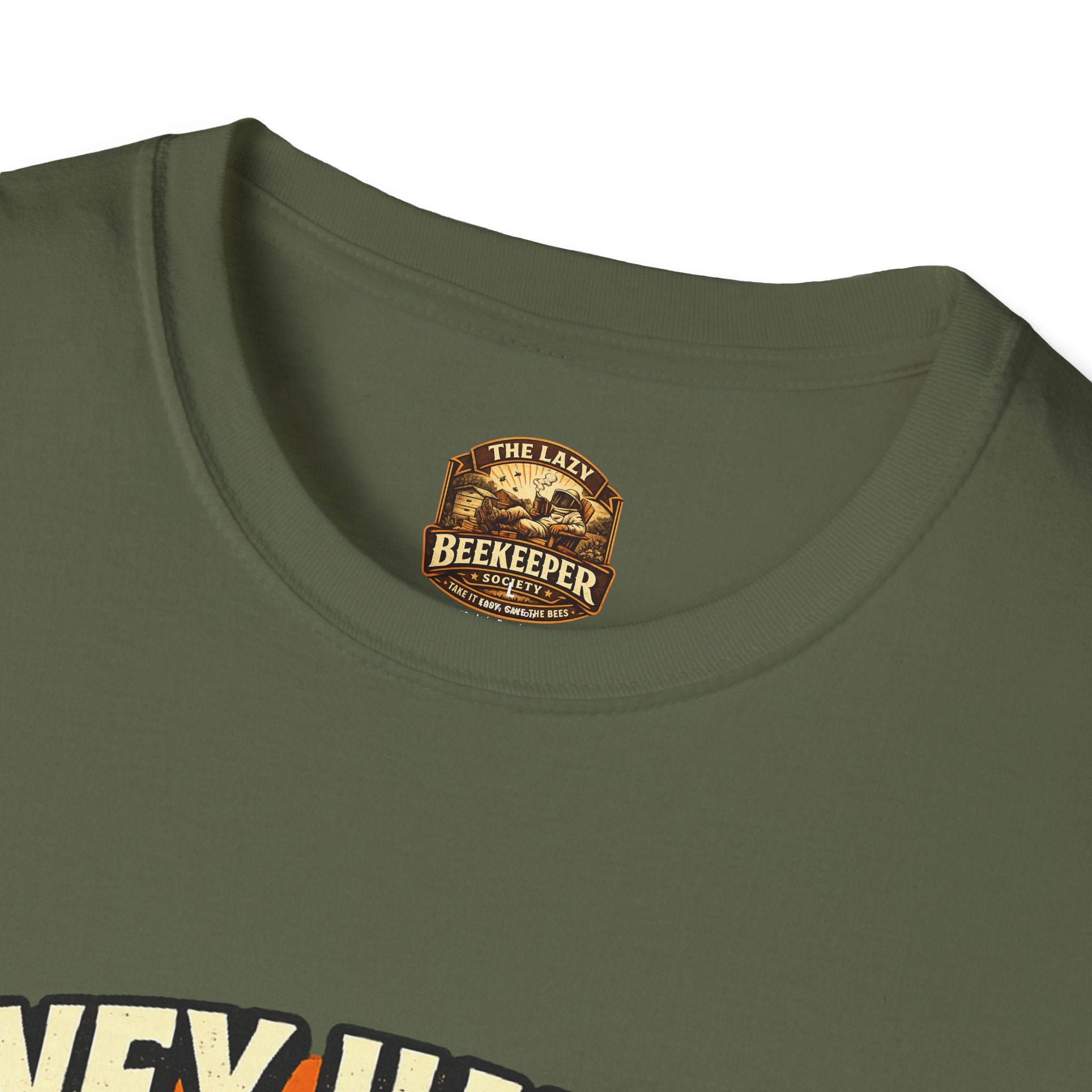 Honey Harvest Backyard Honey T‑Shirt — Beekeeper Vintage Logo Tee
