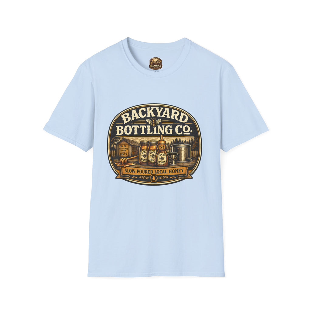 Backyard Bottling Co. T-Shirt – Vintage Homebrew Logo Shirt