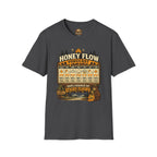Honigernte-Vorhersage T-Shirt – Imker-Wettergrafik im Vintage-Stil