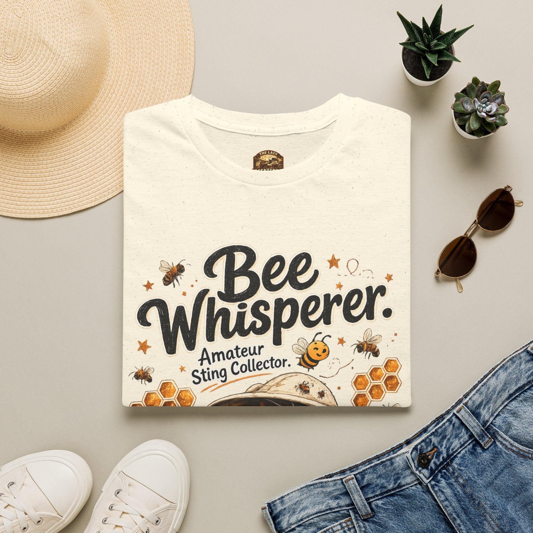 Bee Whisperer T‑Shirt — Amateur Sting Collector Beekeeper Shirt