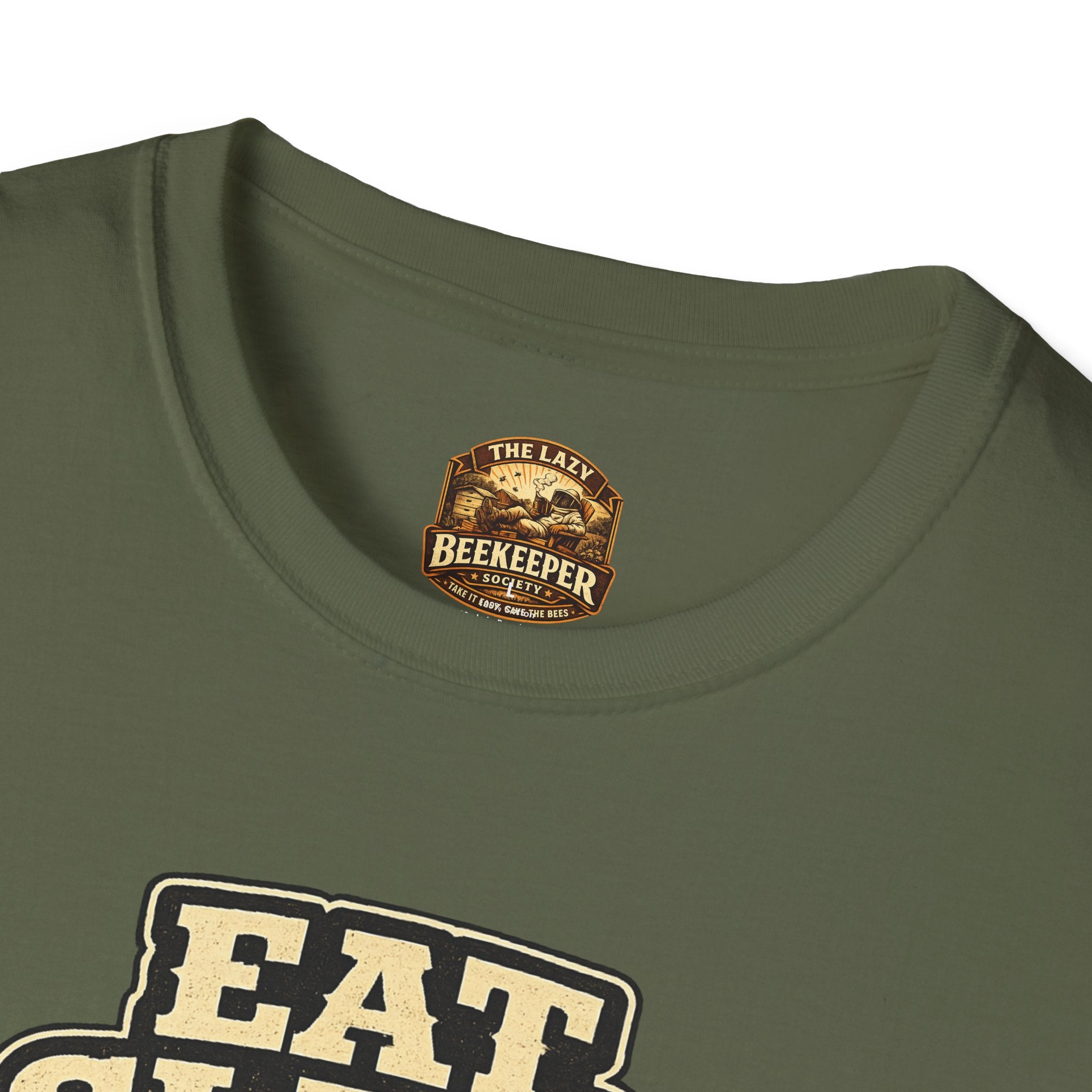 T-Shirt — "Eat. Sleep. Inspect the Hive. Repeat." Bee Keeper Graphic Tee