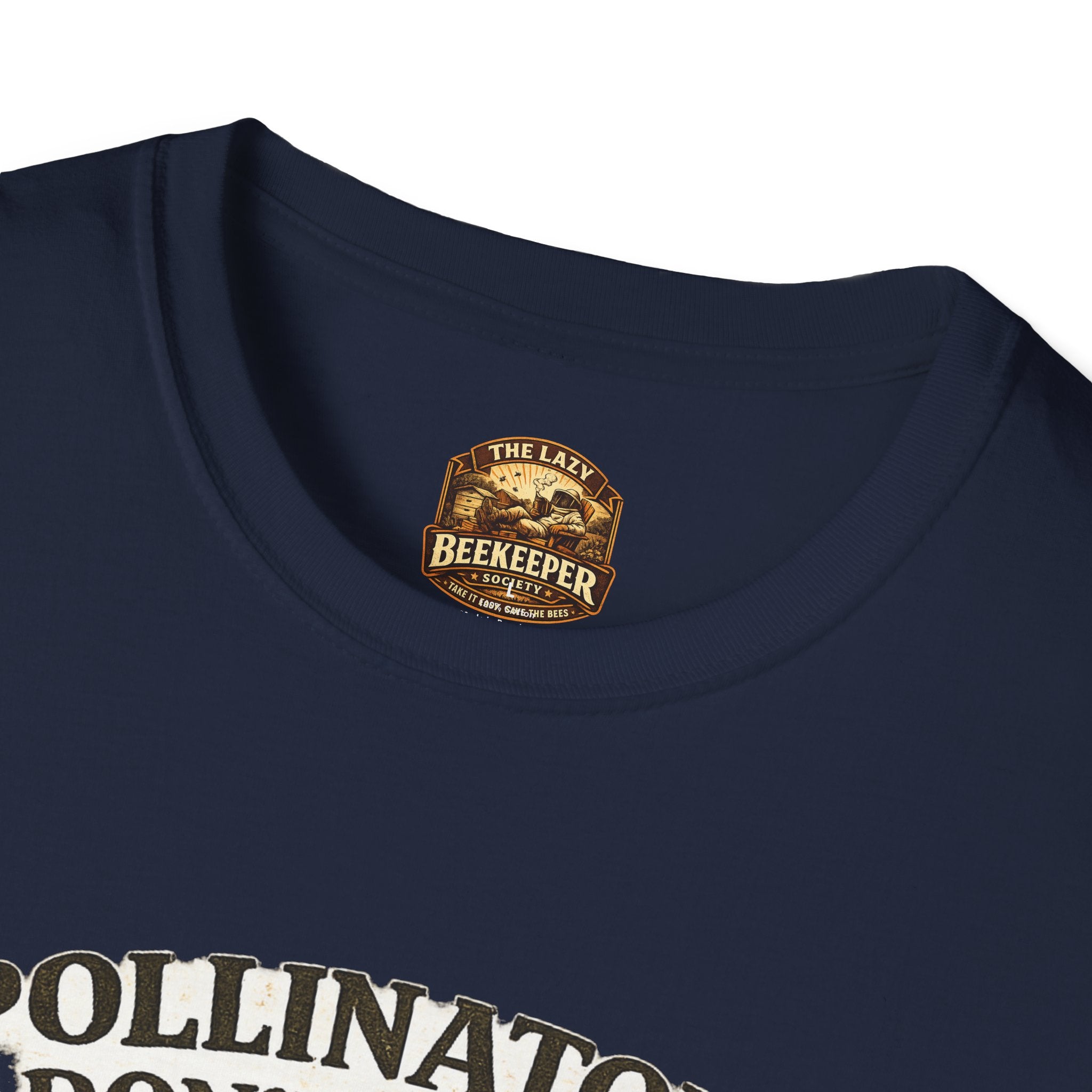 T-Shirt — "Pollinators Don't Need Slogans, They Need Wildflowers" Eco Garden Tee