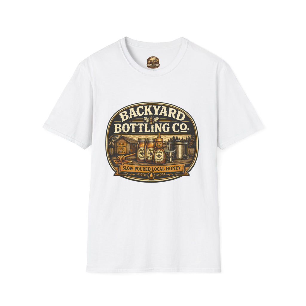 Backyard Bottling Co. T-Shirt – Vintage Homebrew Logo Shirt