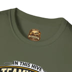 Teamwork Makes Honey T-Shirt — "In This Hive" Bee Graphic Tee