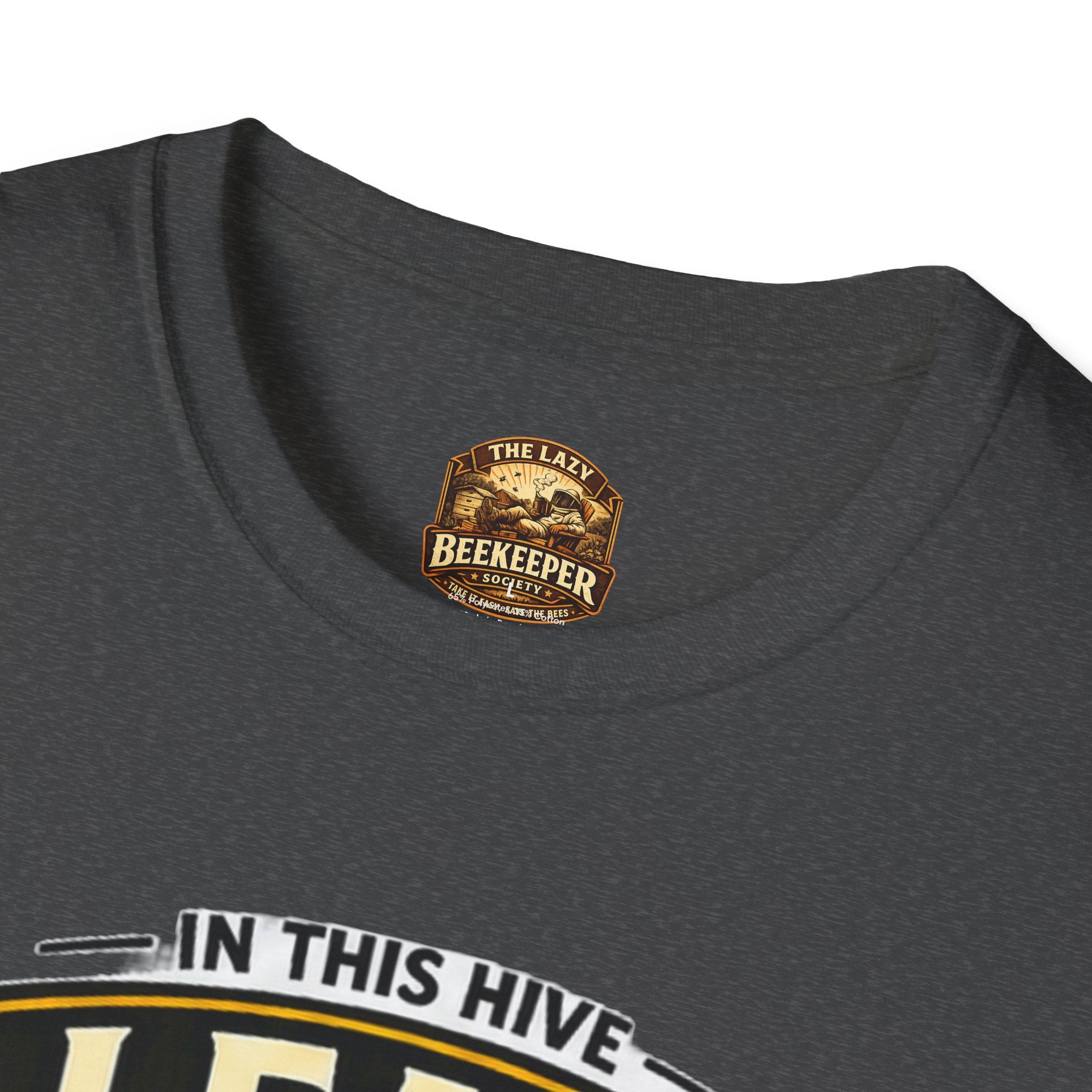 Lead the Hive T-Shirt — "In This Hive" Bee Leadership Graphic