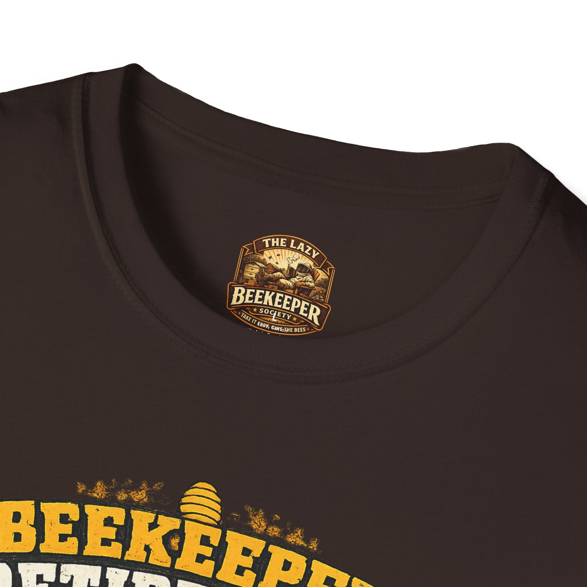 Beekeeper T-Shirt — "Retirement Plan Has Wings" Vintage Honey Farming Tee