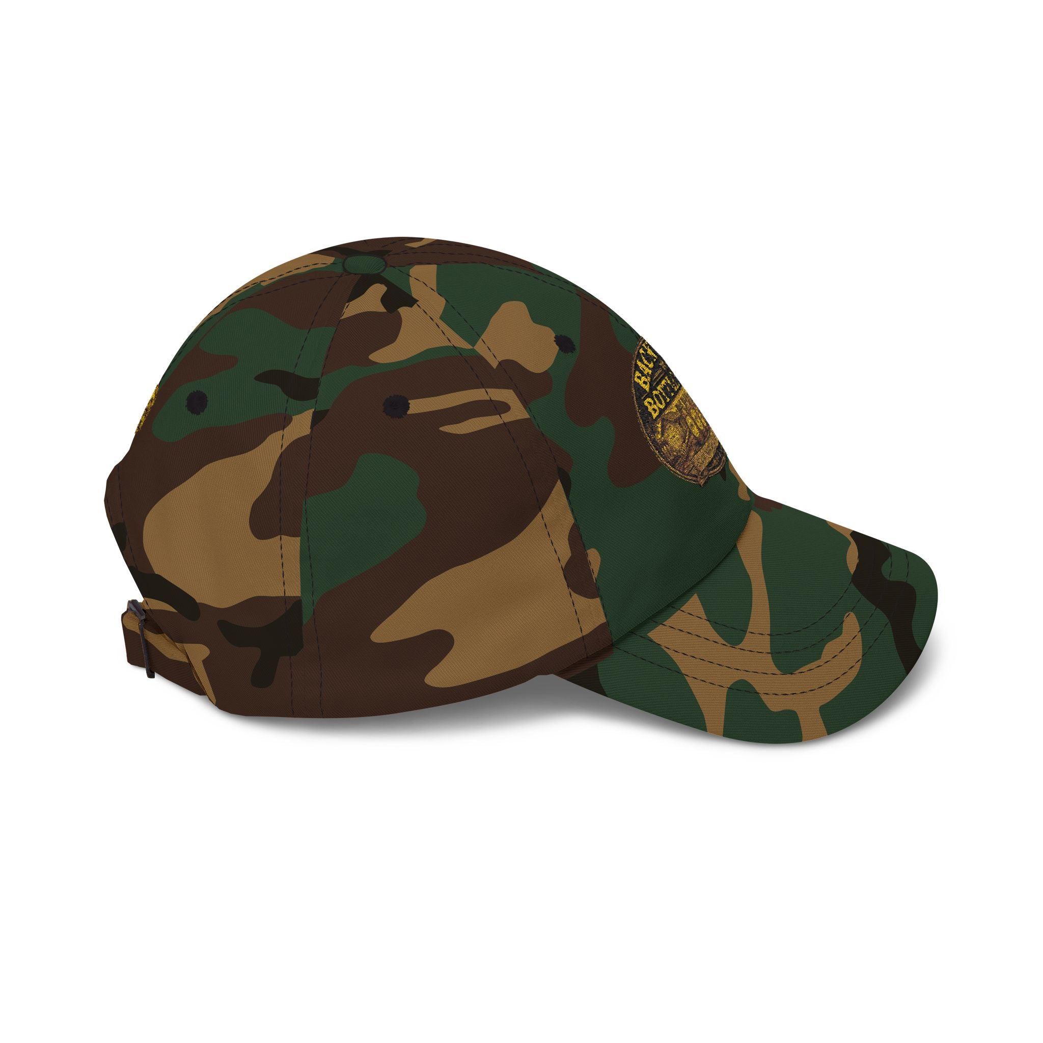 Backyard Bottling Co. Vintage Patch Dad Cap