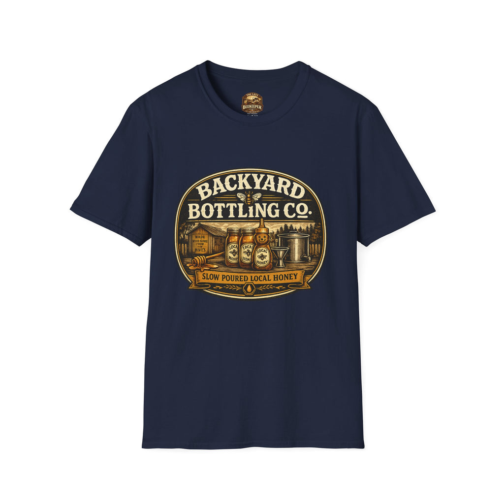 Backyard Bottling Co. T-Shirt – Vintage Homebrew Logo Shirt