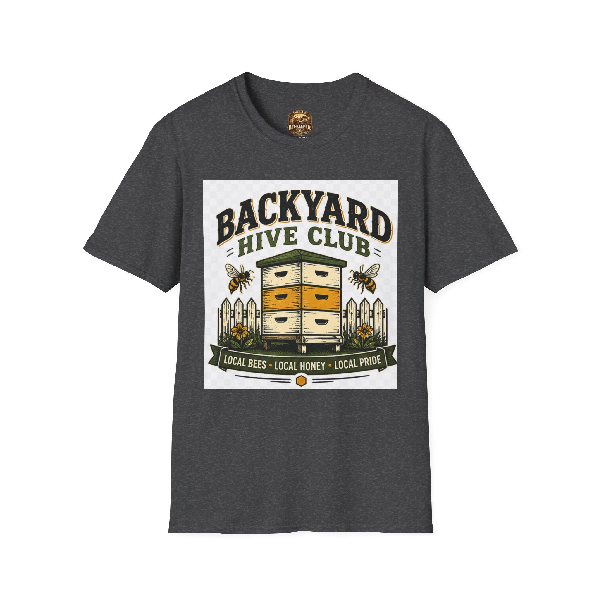 Backyard Hive Club T-Shirt — Beekeeper Honey Apiary Tee