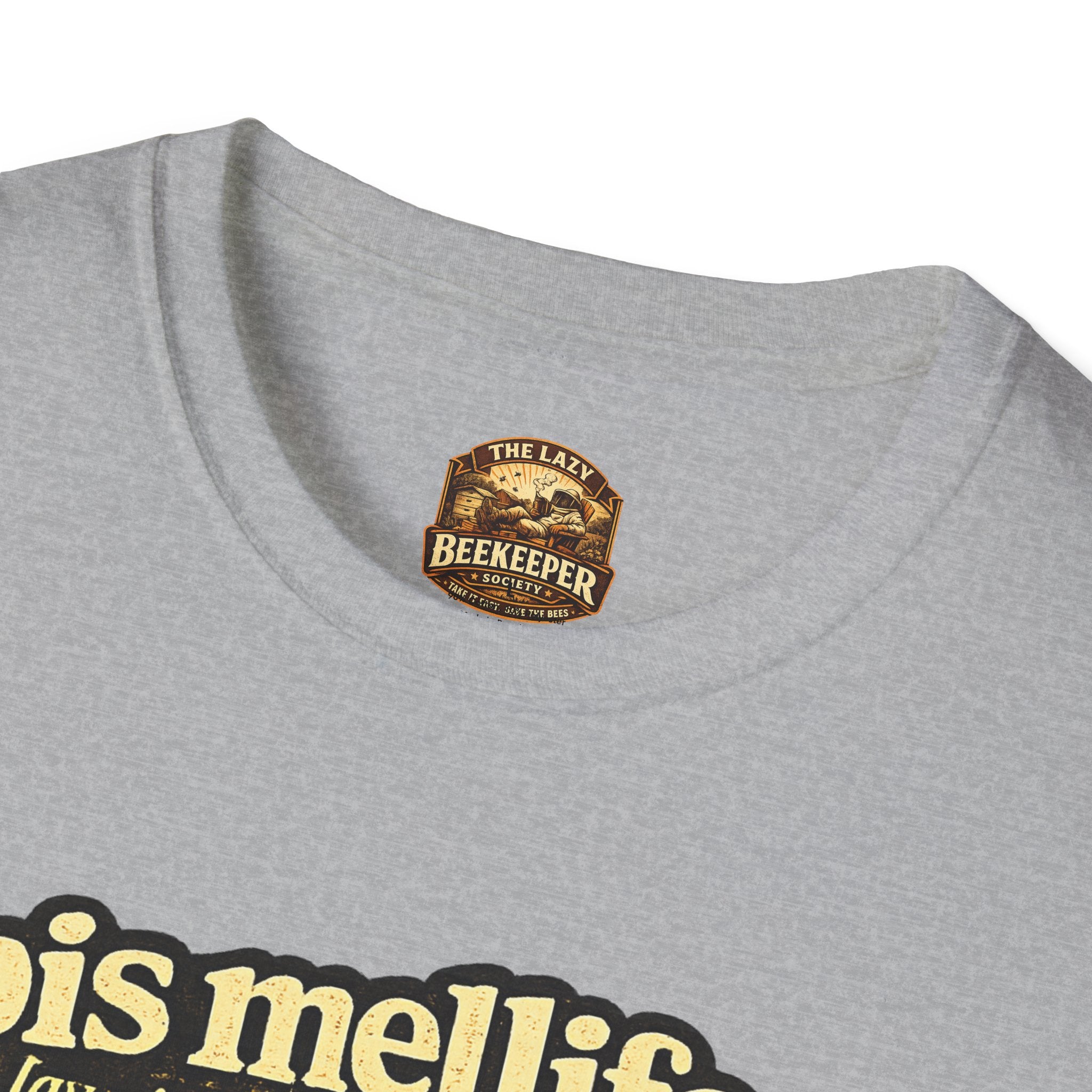 Apis Mellifera Bee Definition T-Shirt — Honey Bee Illustration & Conservation Quote