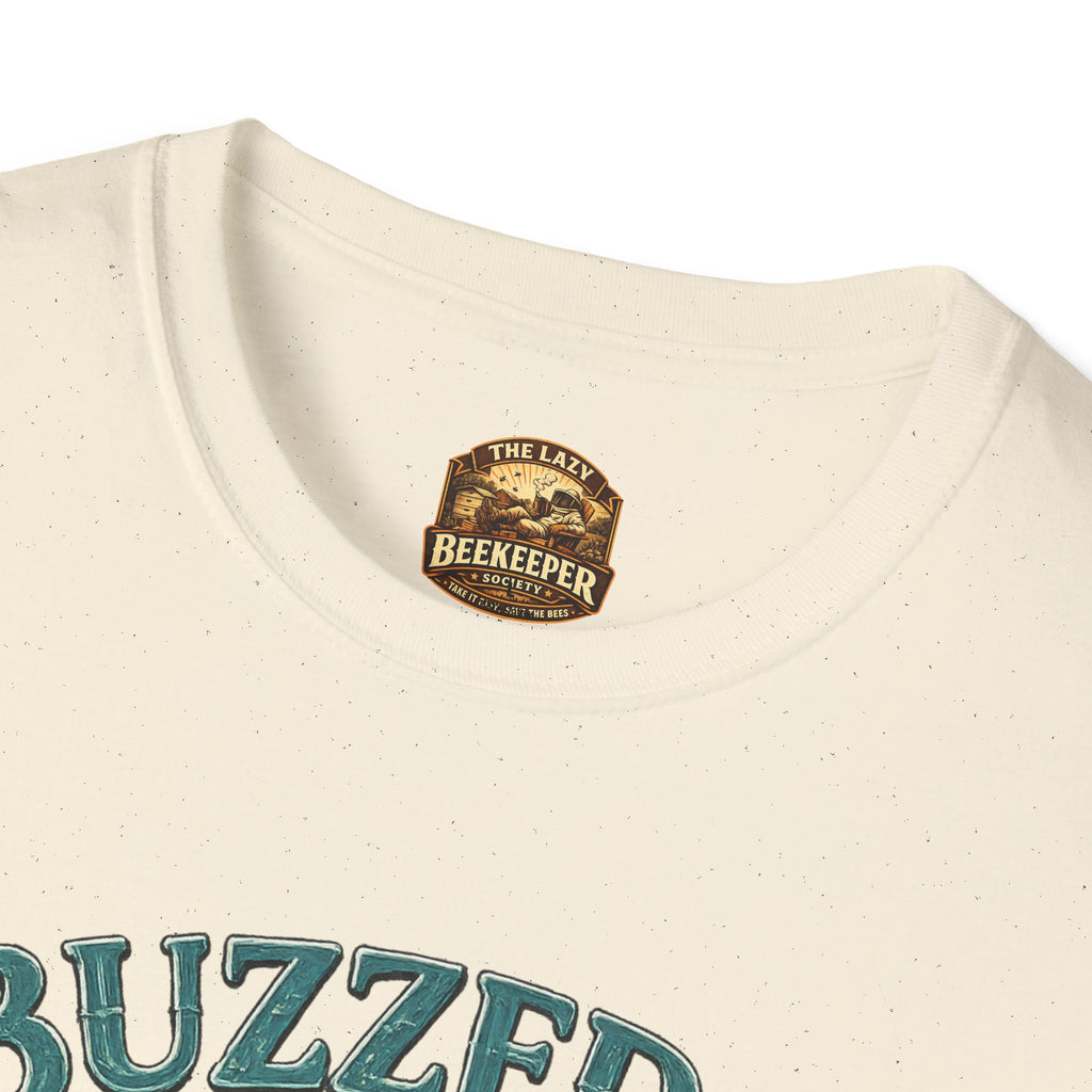 Buzzed & Unbothered Biene T-Shirt – Retro Relaxed Grafik T-Shirt