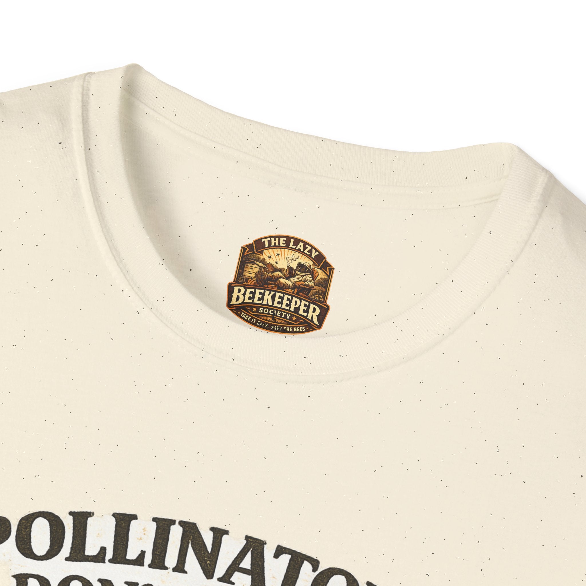 T-Shirt — "Pollinators Don't Need Slogans, They Need Wildflowers" Eco Garden Tee