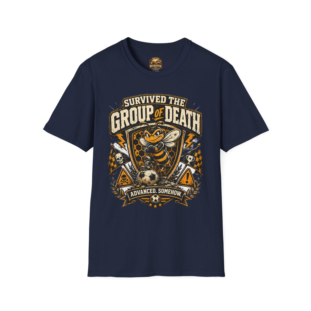 Group of Death Survivor T-Shirt — 'Survived the Group of Death' Soccer Tournament Shirt