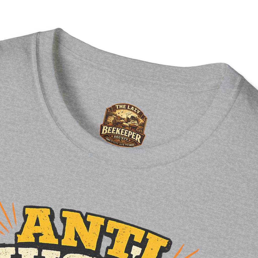 Anti-Hustle Imker T-Shirt – Schluss mit dem Stress, her mit dem Honig Grafik-T-Shirt