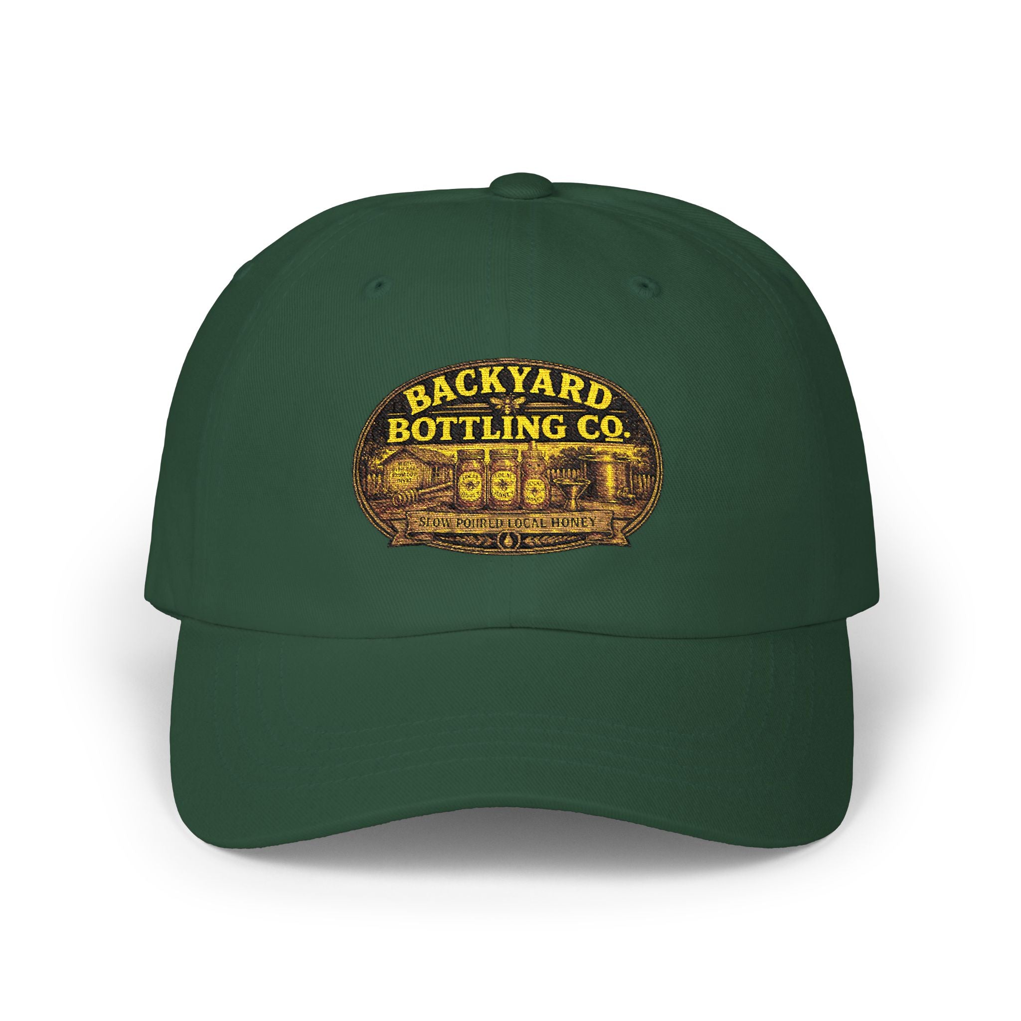 Backyard Bottling Co. Vintage Patch Dad Cap
