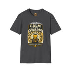 Calm in the Swarm T-Shirt — Bee Hive Calmness Graphic Tee