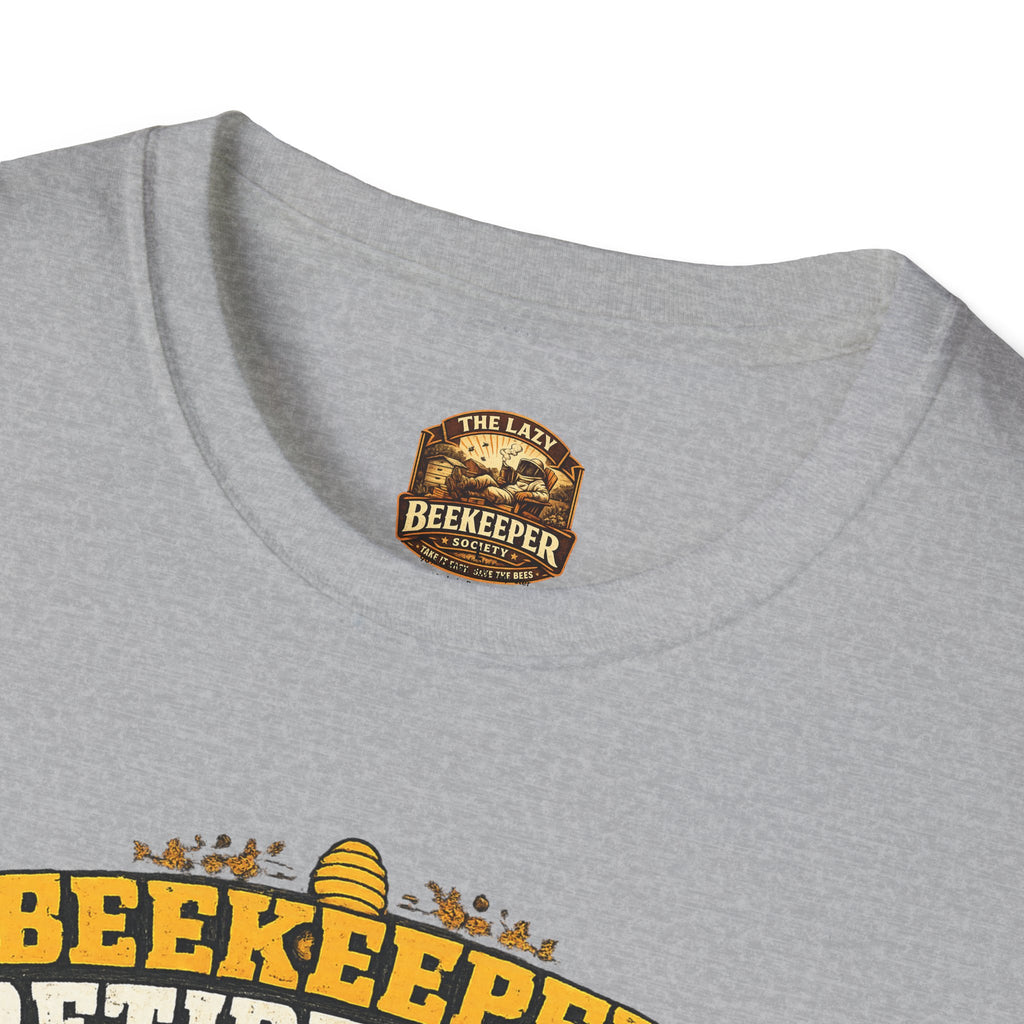 Imker T-Shirt — "Mein Rentenplan hat Flügel" Vintage Honigzucht T-Shirt