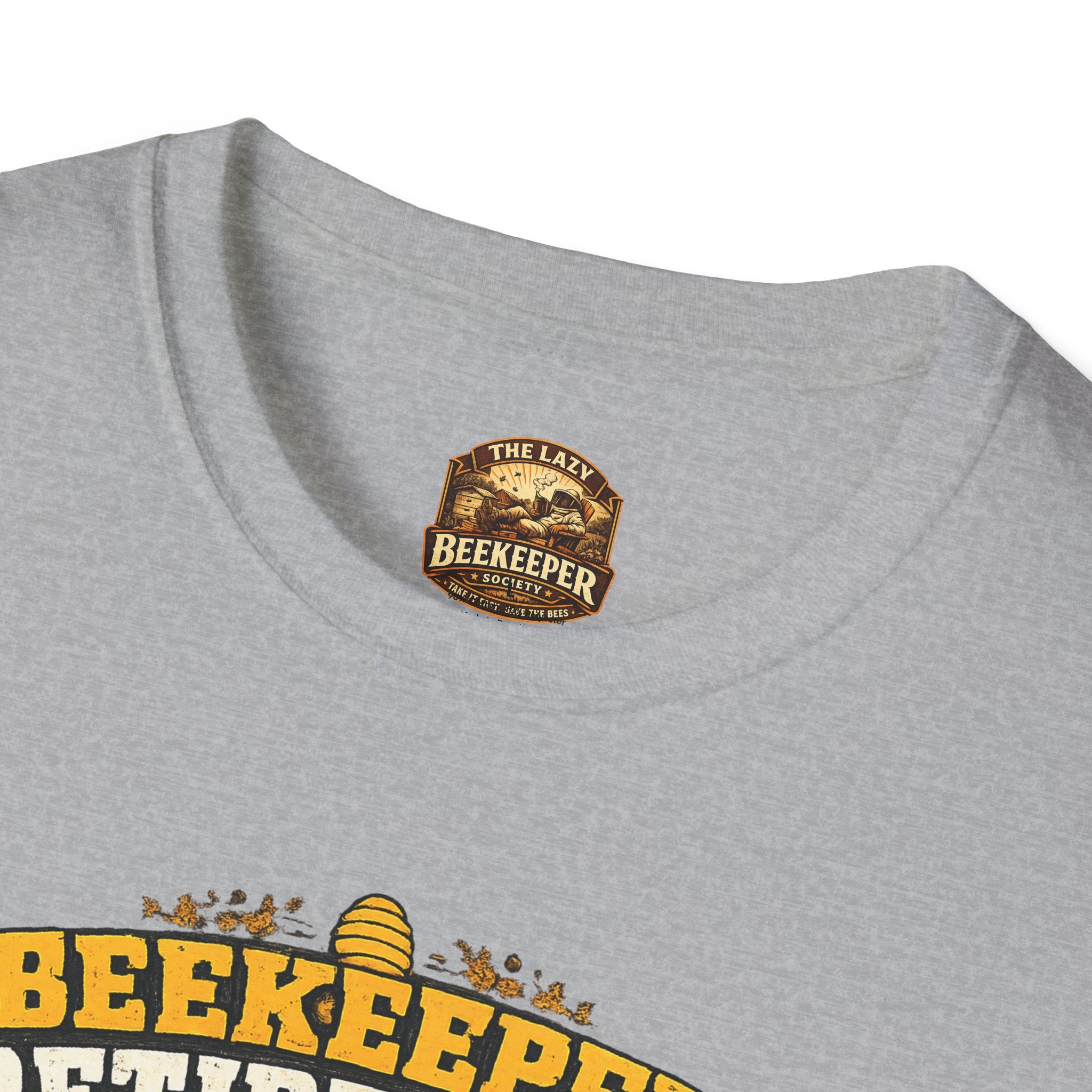 Beekeeper T-Shirt — "Retirement Plan Has Wings" Vintage Honey Farming Tee