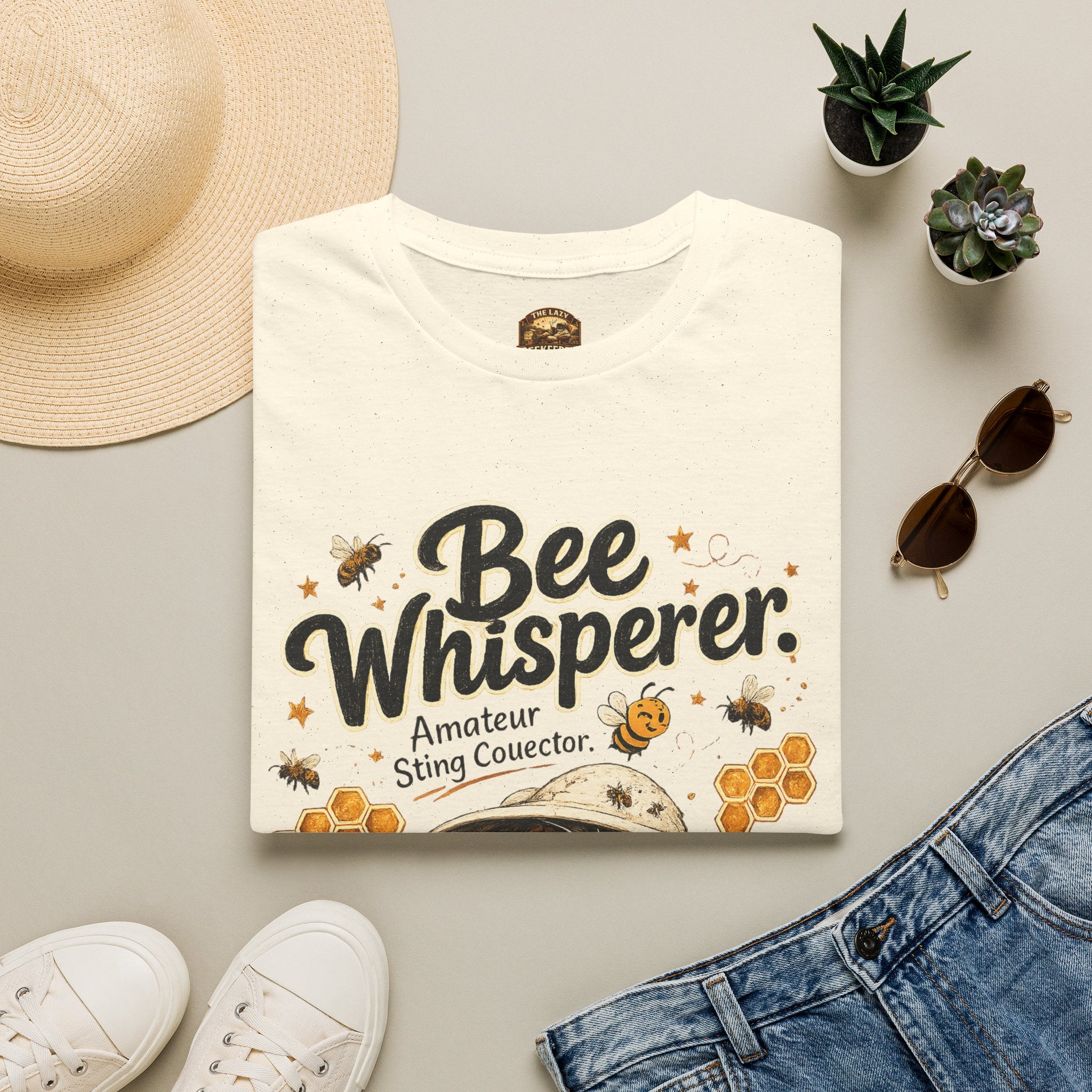Bee Whisperer T-Shirt — Amateur Sting Conductor Beekeeper Tee