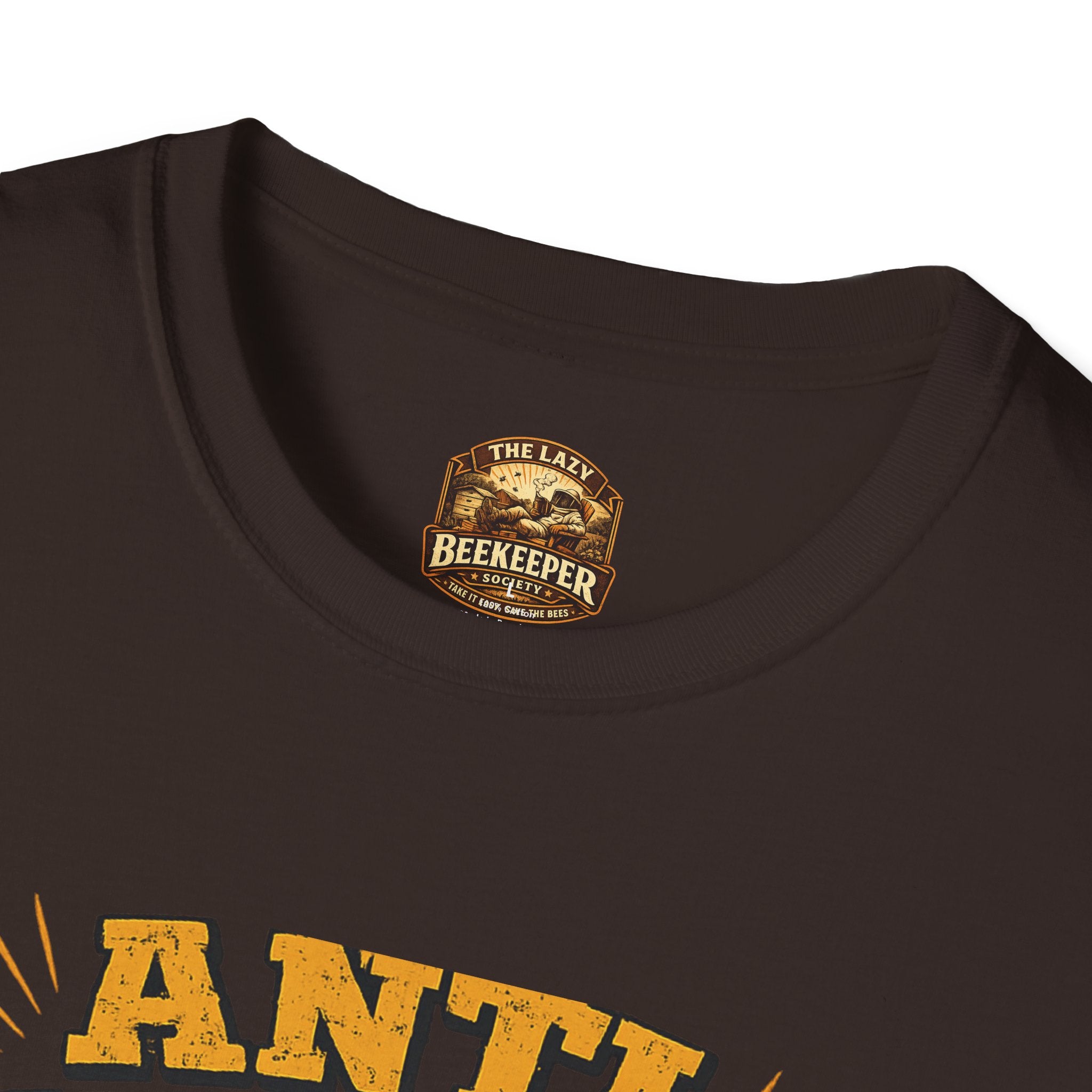 Anti Hustle Beekeeper T-Shirt — Reject Hustle, Embrace Honey Graphic Tee