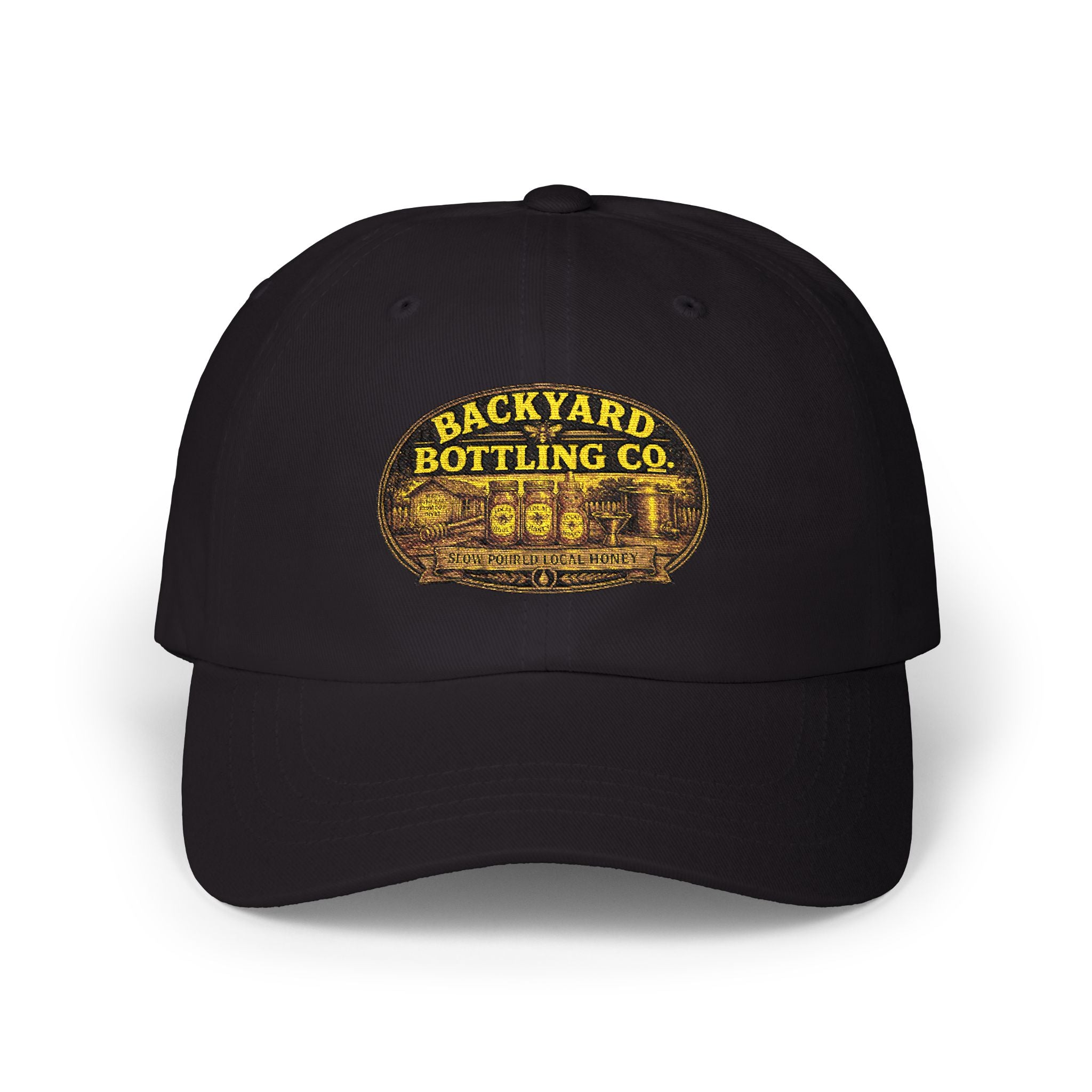 Backyard Bottling Co. Vintage Patch Dad Cap