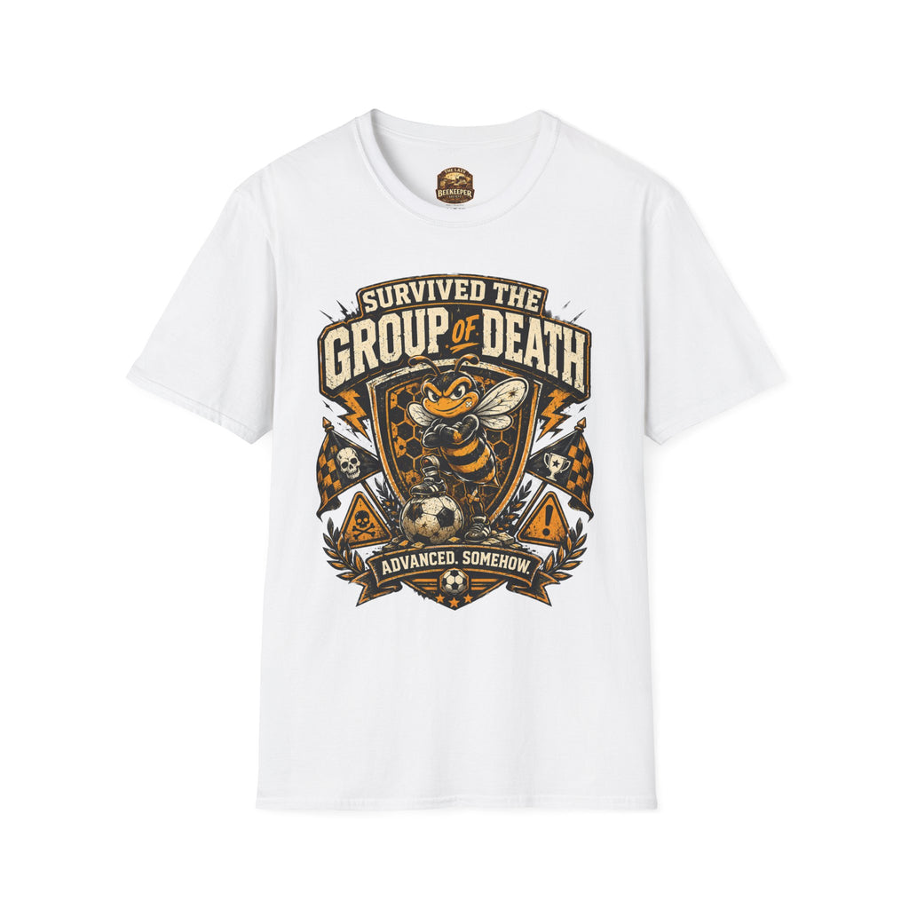 Group of Death Survivor T-Shirt — 'Survived the Group of Death' Soccer Tournament Shirt