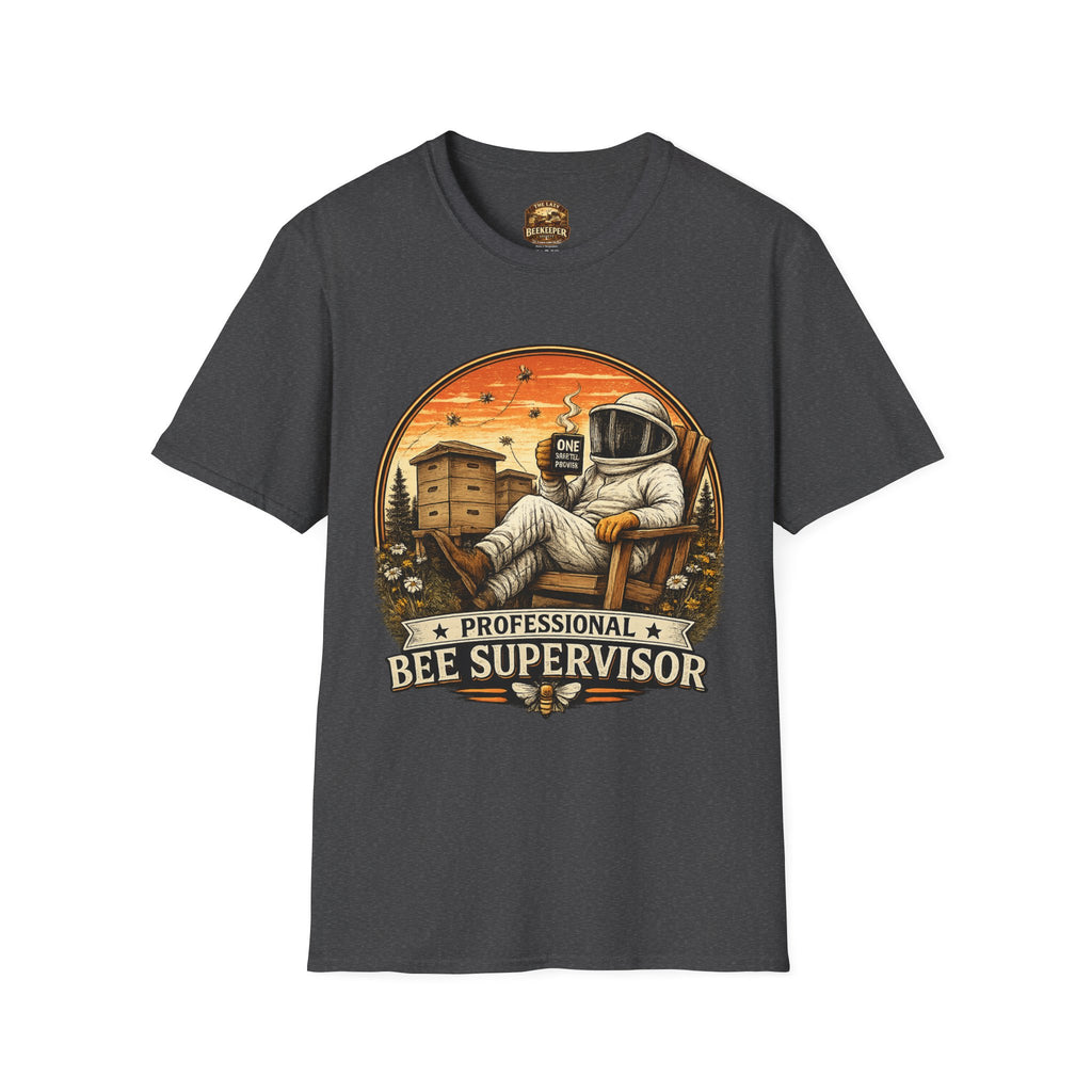 Bienenstock-Betreuer T-Shirt — Retro Imker Bienenbetreuer Grafik-T-Shirt