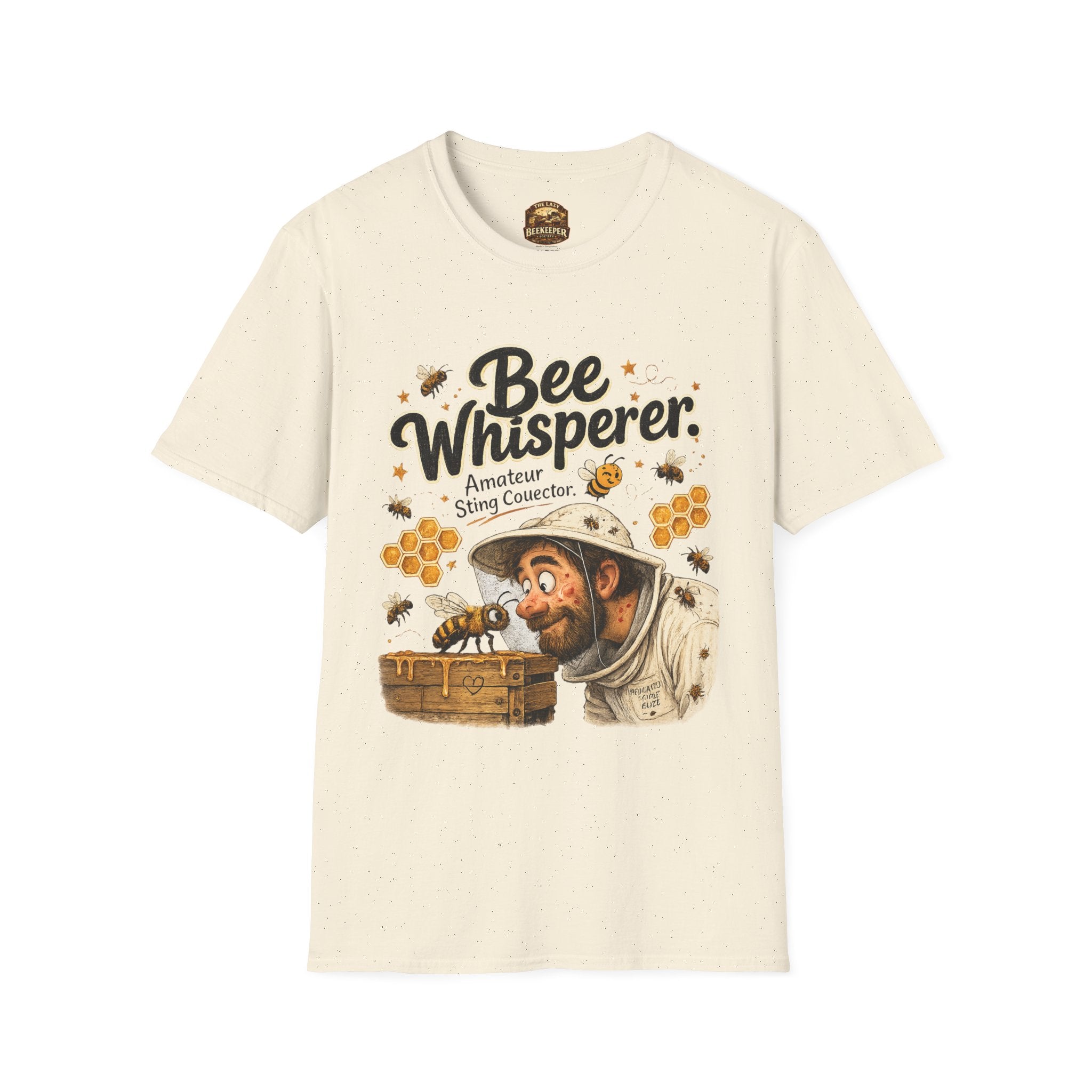 Bee Whisperer T-Shirt — Amateur Sting Conductor Beekeeper Tee