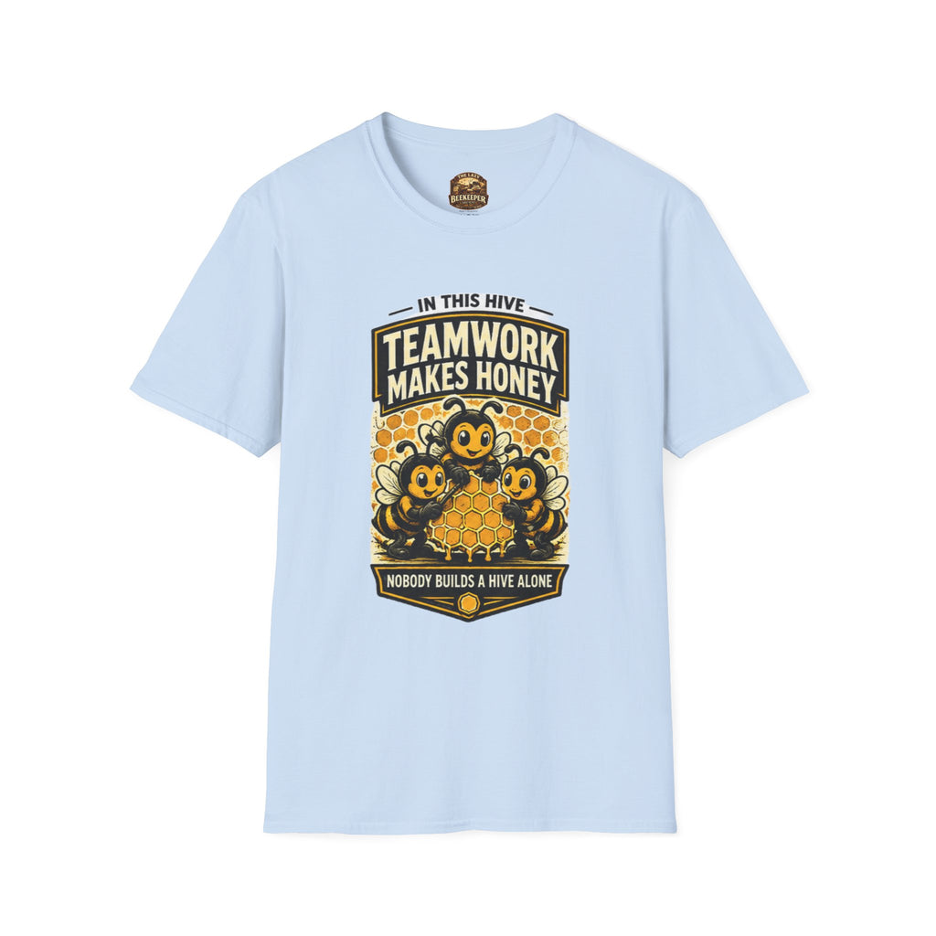 Teamwork Makes Honey T-Shirt — "In This Hive" Bee Graphic Tee