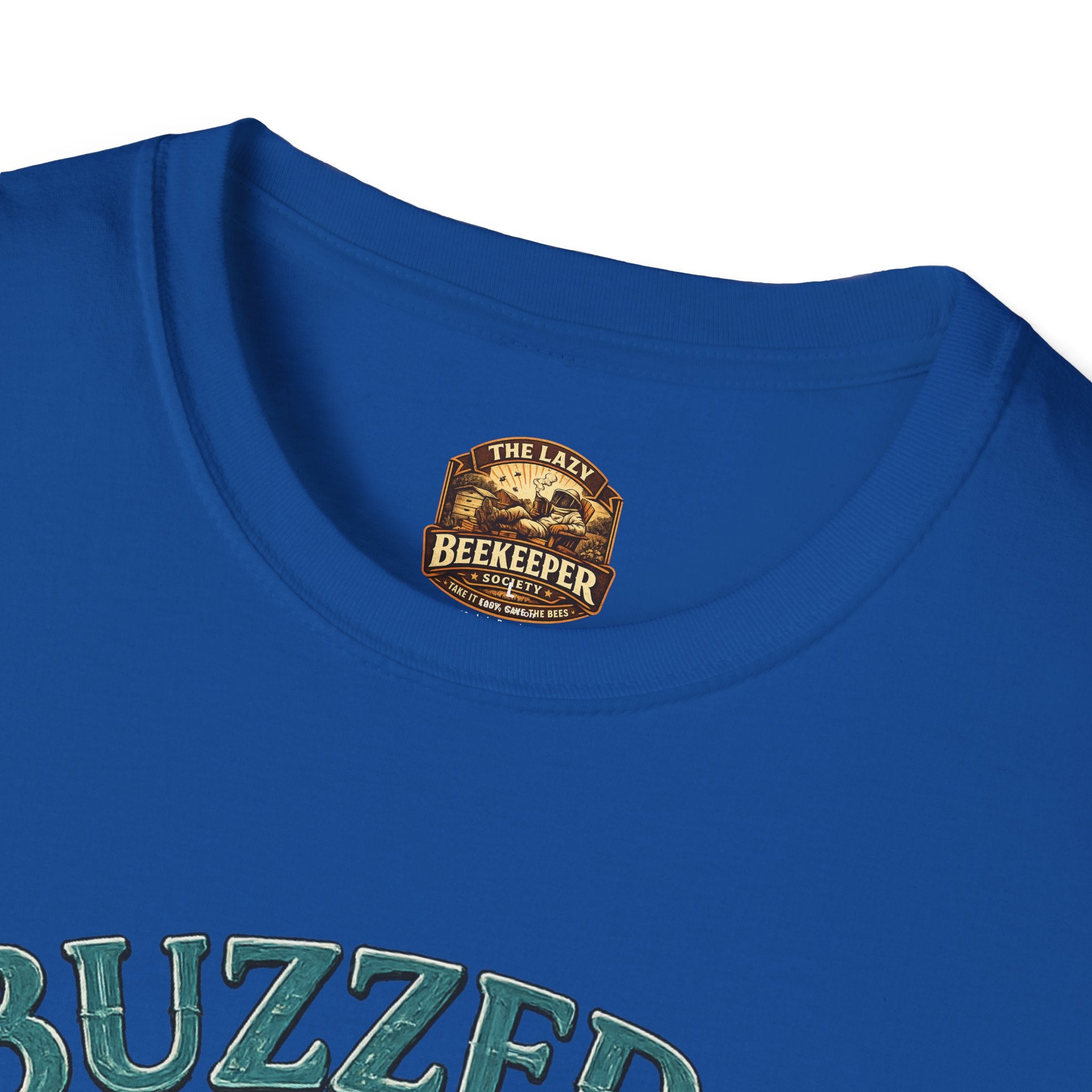 Buzzed & Unbothered Bee T-Shirt — Retro Relaxed Graphic Tee