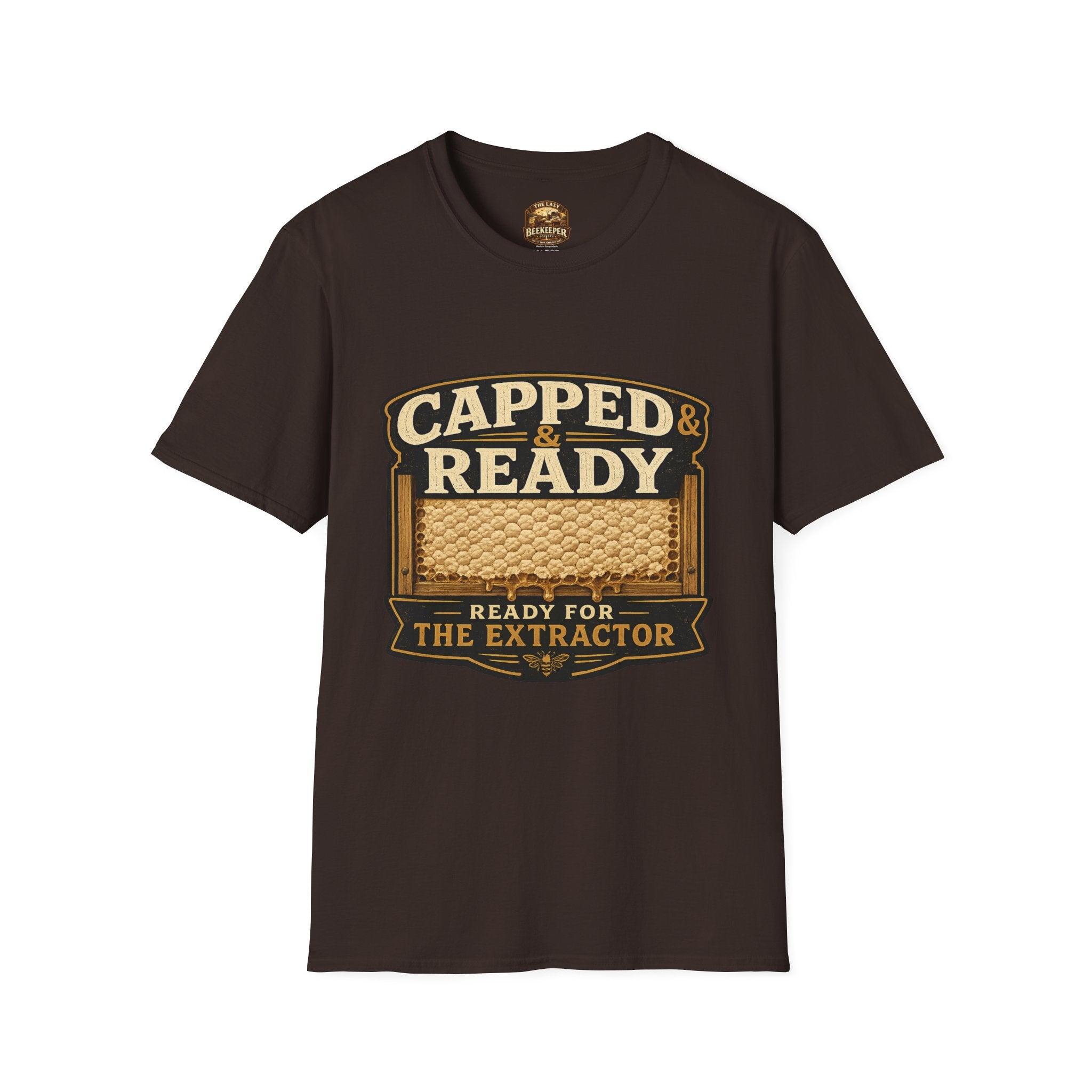 Capped & Ready T-Shirt — "Ready for the Extractor" Cannabis Vibe Tee