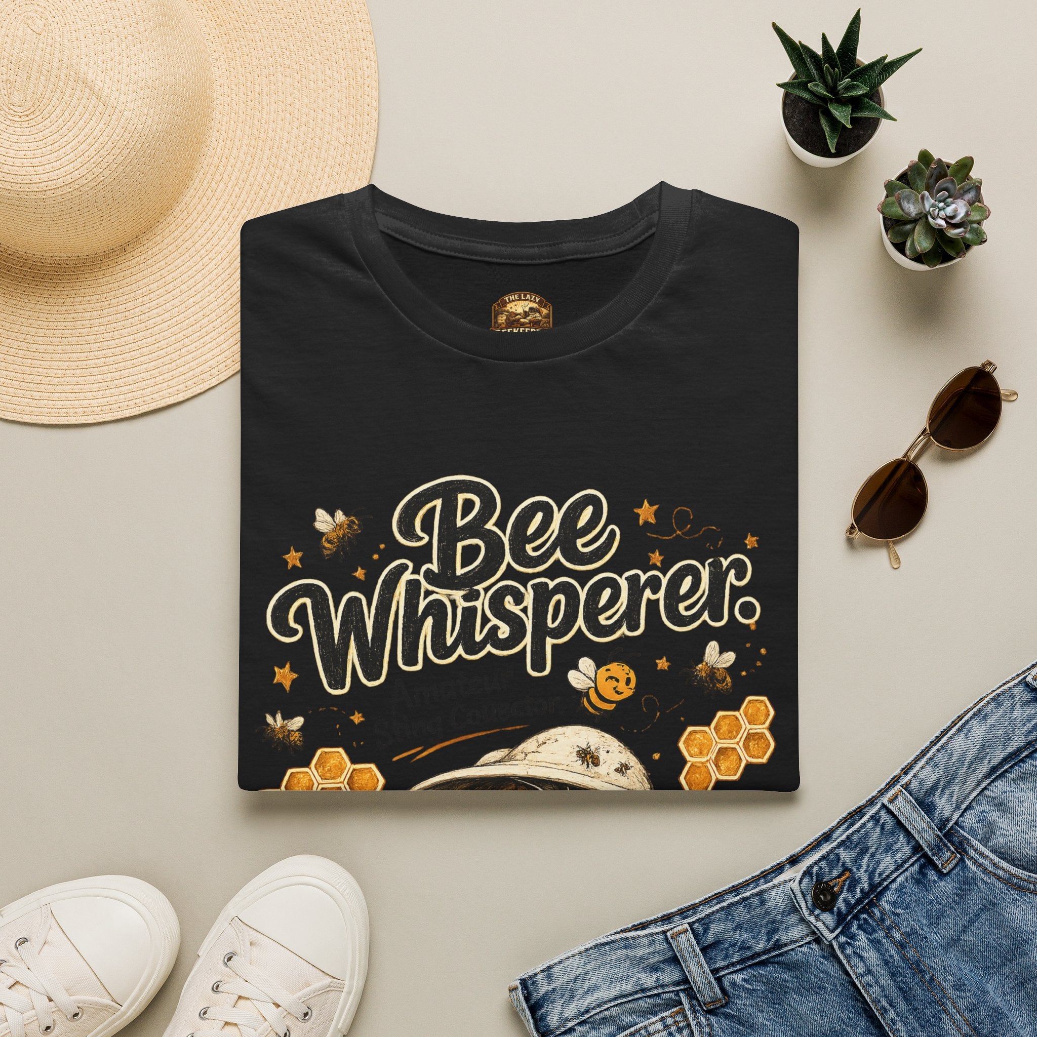 Bee Whisperer T-Shirt — Amateur Sting Conductor Beekeeper Tee