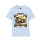 Honey Hauler T-Shirt — Vintage Bee Delivery Truck Graphic Tee