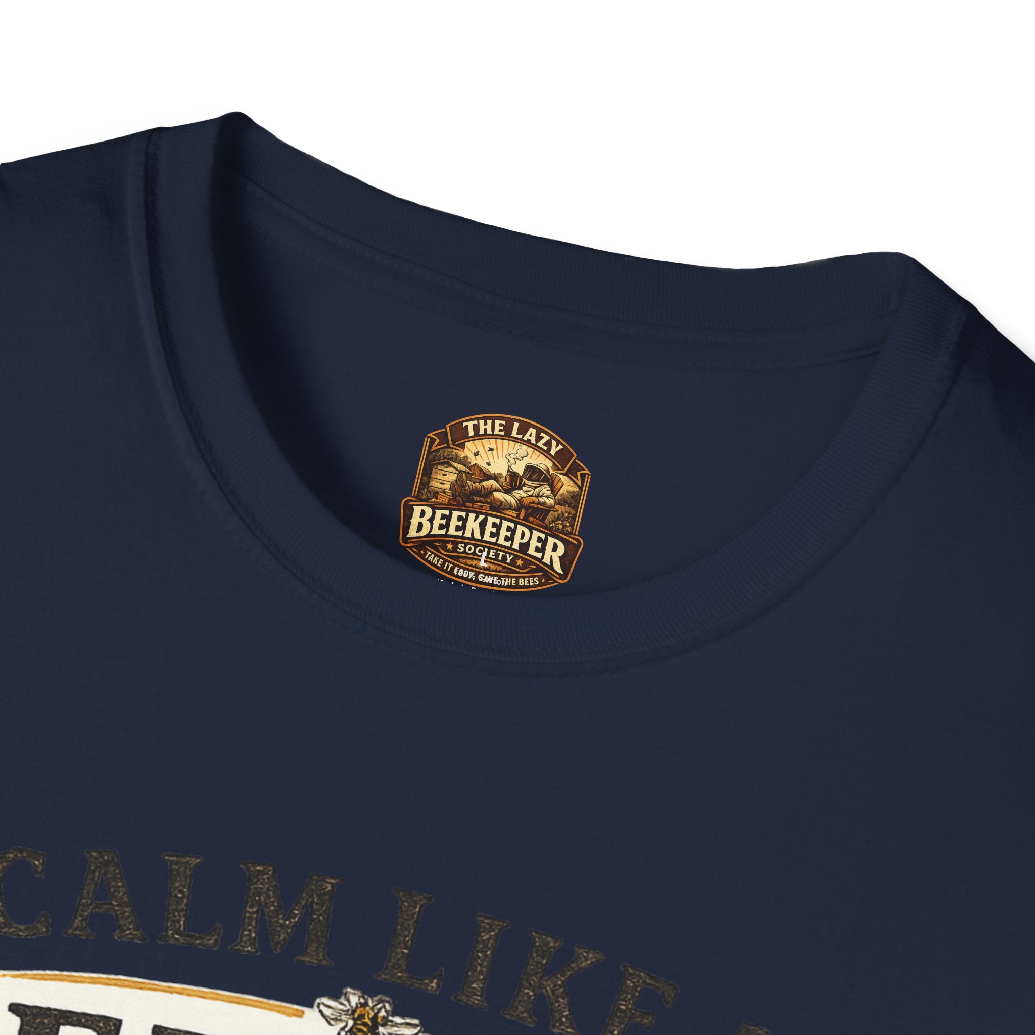 Slow Living T-Shirt — "Slow Living, Sweet Results" Rustic Sunset Graphic Tee
