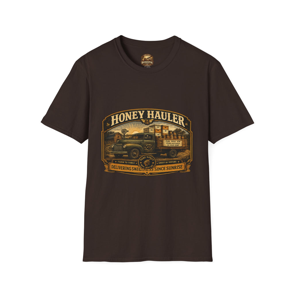 Honey Hauler Vintage Truck T-Shirt — Beekeeper Honey Harvest Tee