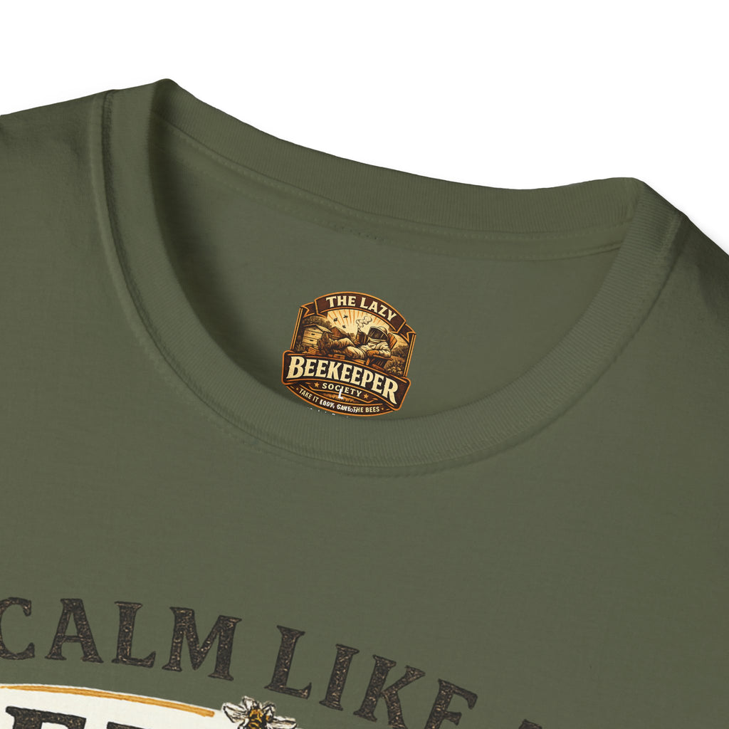 Slow Living T-Shirt — "Slow Living, Sweet Results" Rustic Sunset Graphic Tee