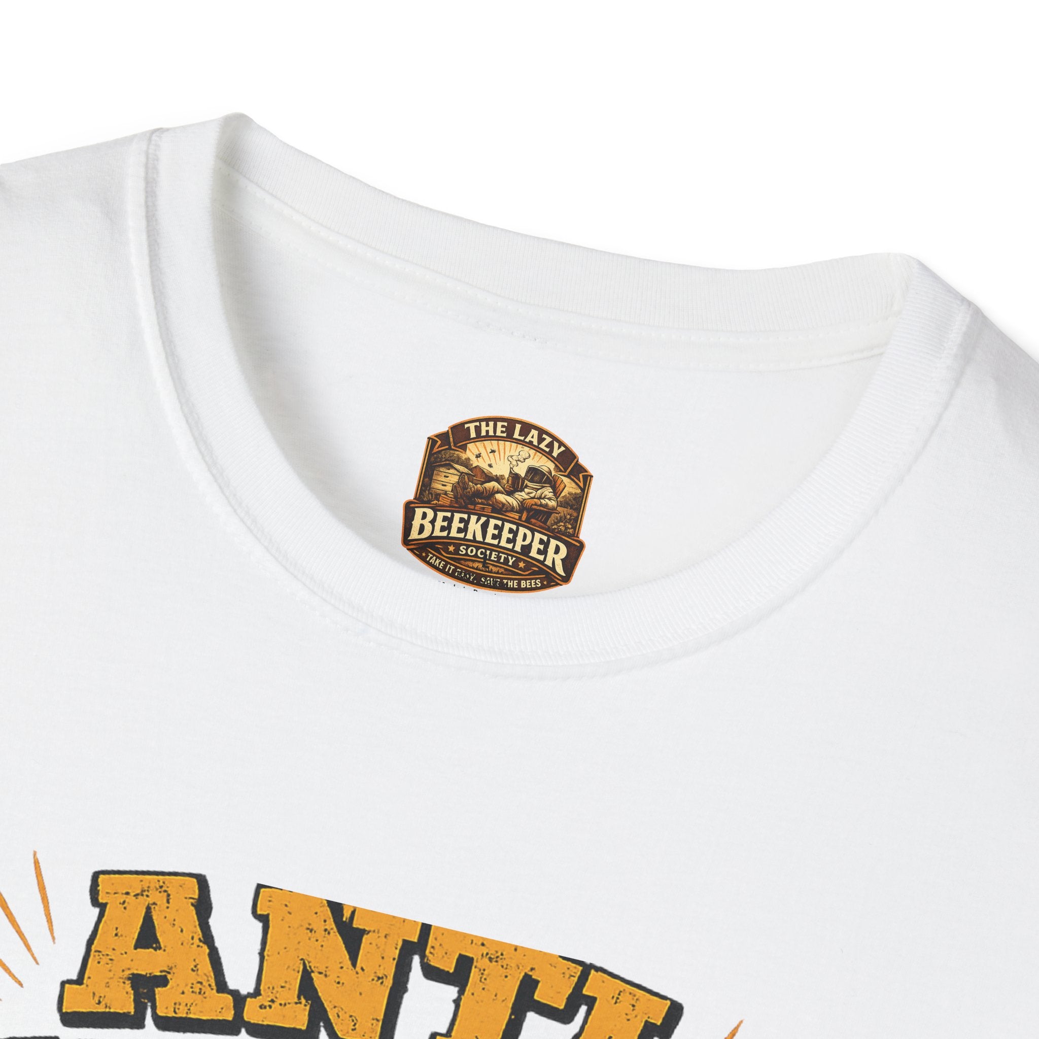 Anti Hustle Beekeeper T-Shirt — Reject Hustle, Embrace Honey Graphic Tee